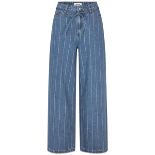 Isoldemd jacquard pants - Jacquard Stripe-Pants-Modström-Butler Loftet