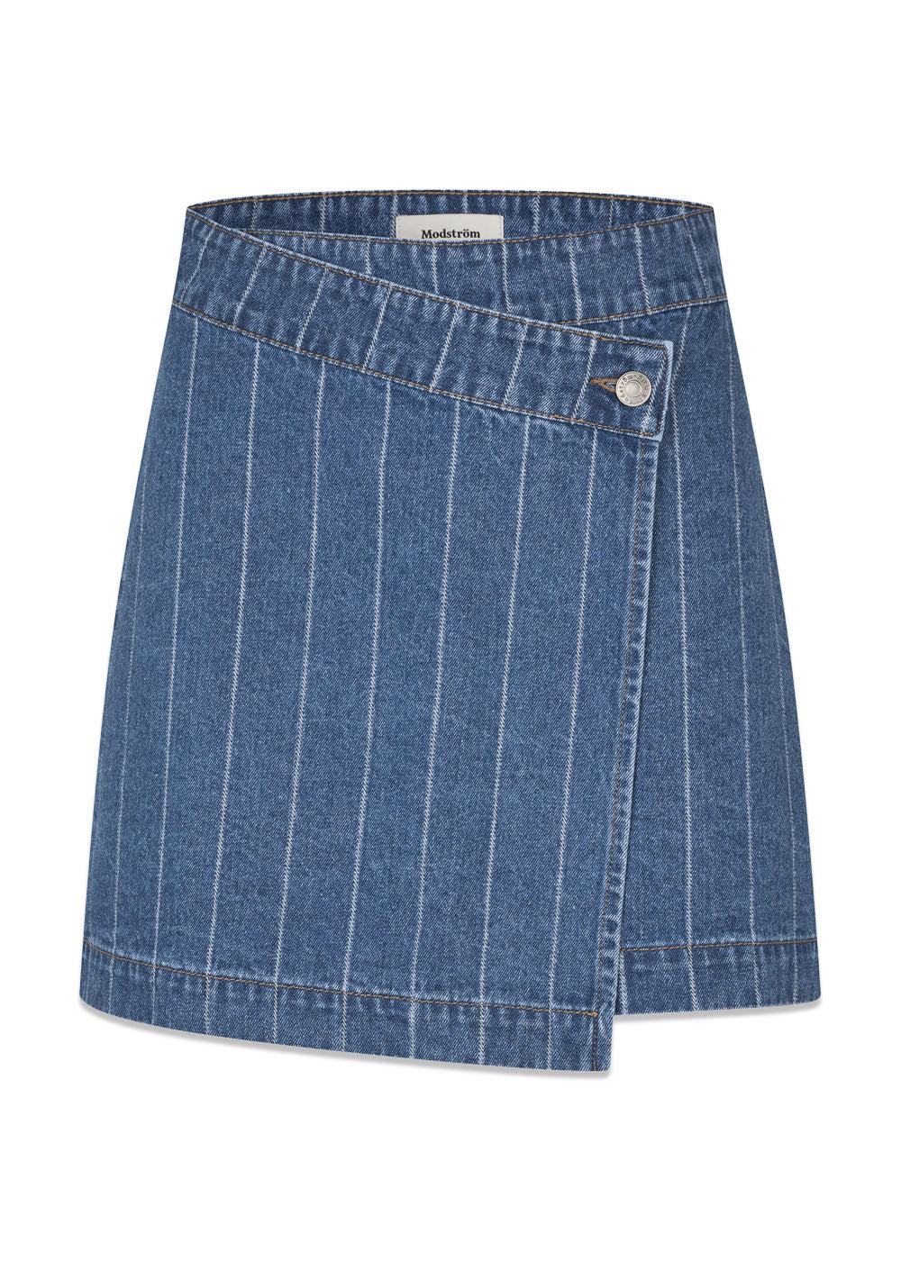 Isoldemd jacquard skirt - Jacquard Stripe-Skirts-Modström-Butler Loftet