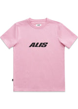 JERON ESSENTIAL T-SHIRT W/ CHEST LOGO - Solid Pink-T-shirts-ALIS-Butler Loftet