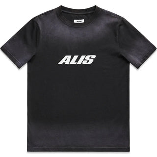 JERON ESSENTIAL T-SHIRT W/ LOGO - Faded Black-T-shirts-ALIS-Butler Loftet