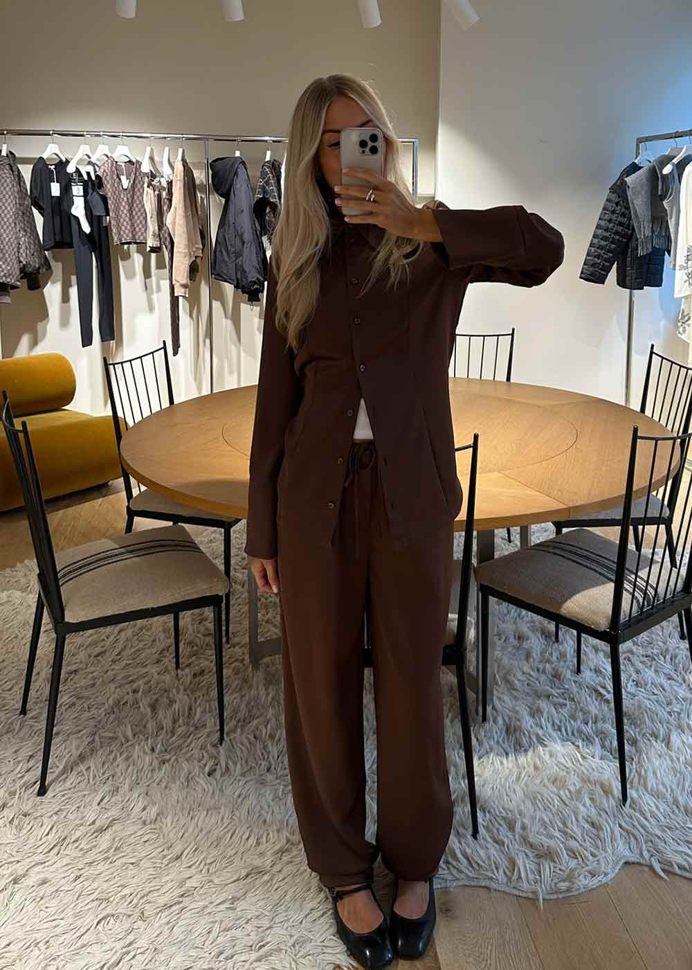 JOANNI SATIN - Carafe-Pants-By Malene Birger-Butler Loftet