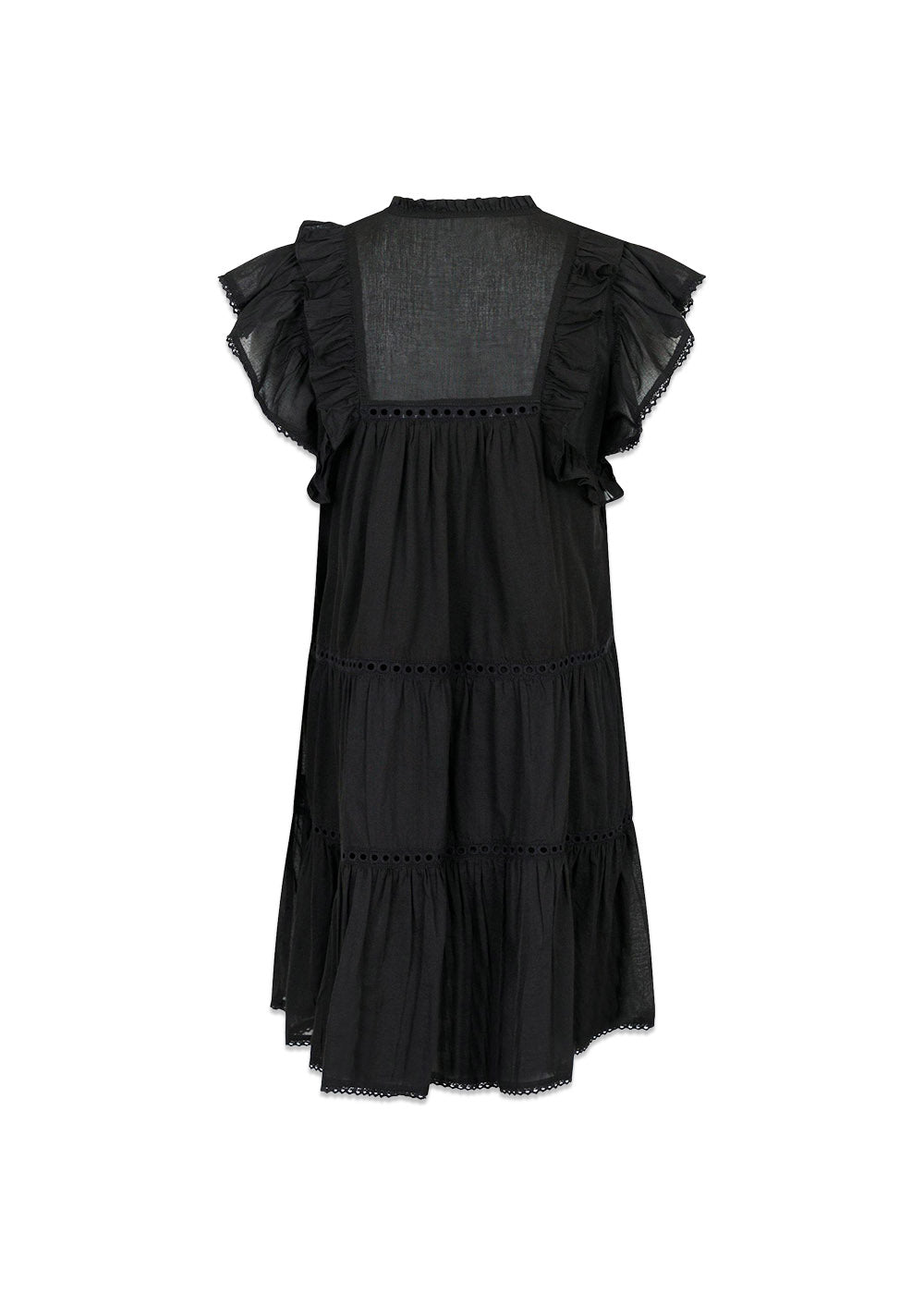 Jamma S Voile Dress - Black