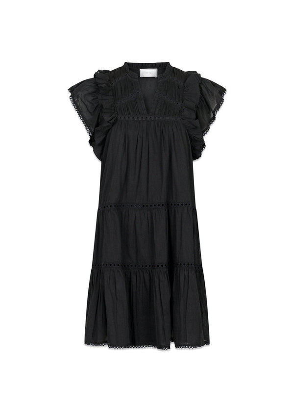 Jamma S Voile Dress - Black