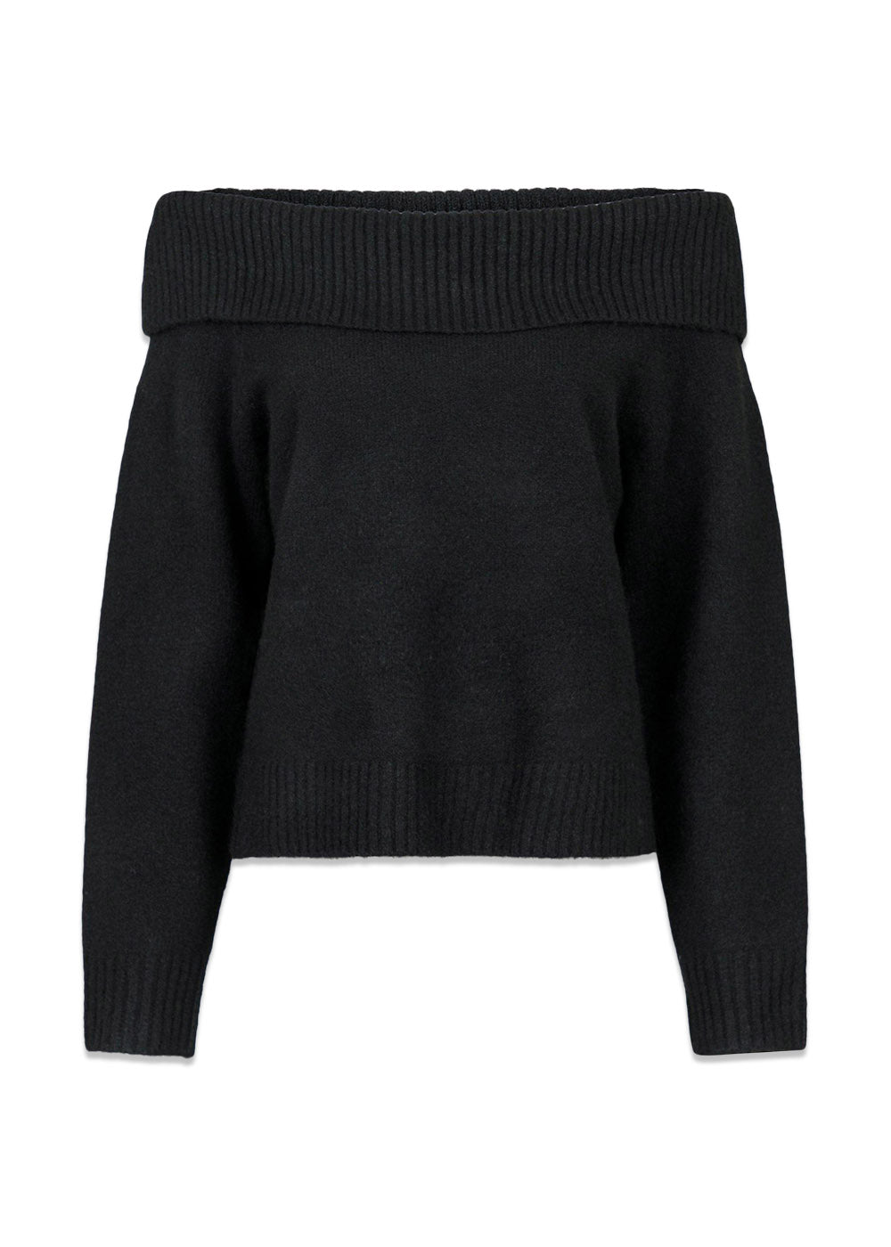 Jane Knit Blouse - Black