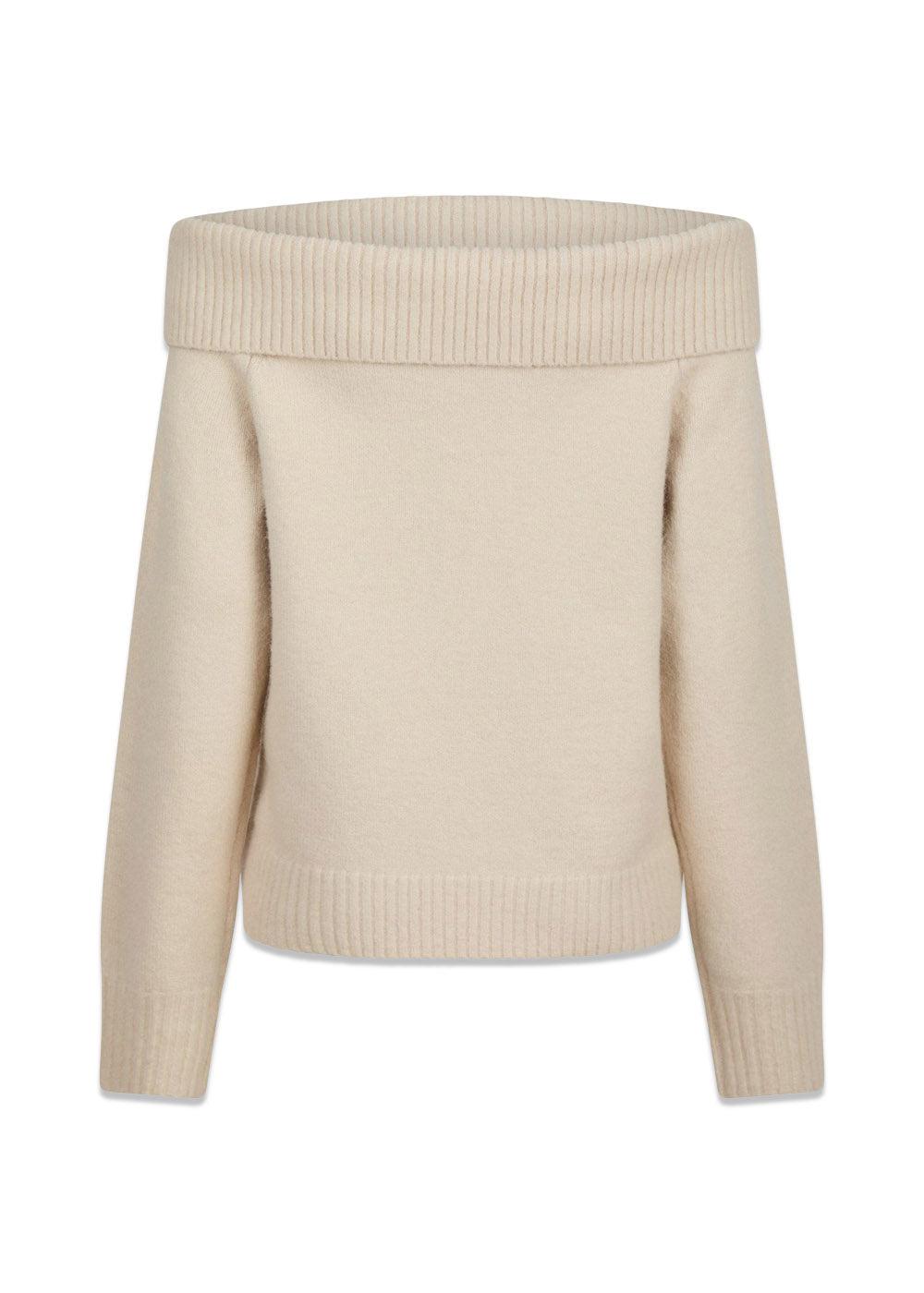 Jane Knit Blouse - Ivory