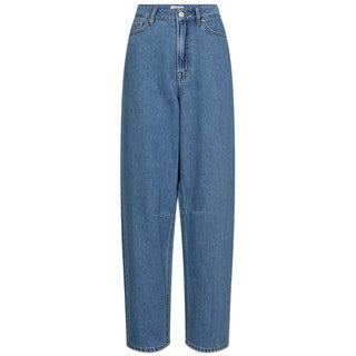 Janice Slung Jeans Wash Mid Blue - Denim Blue-Jeans-Ivy Copenhagen-Butler Loftet