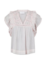 Jayla S Voile Top - Light Pink