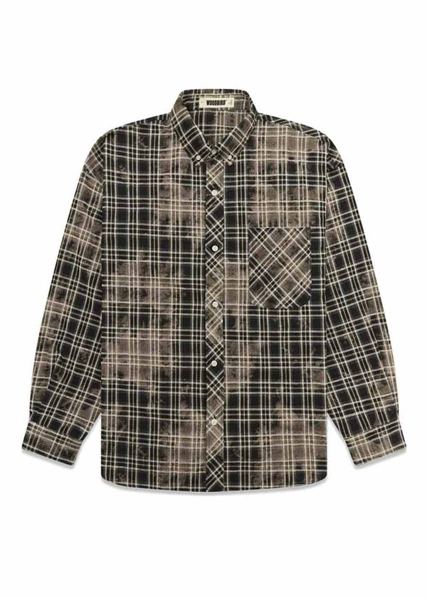 Jong Check Shirt - Brown