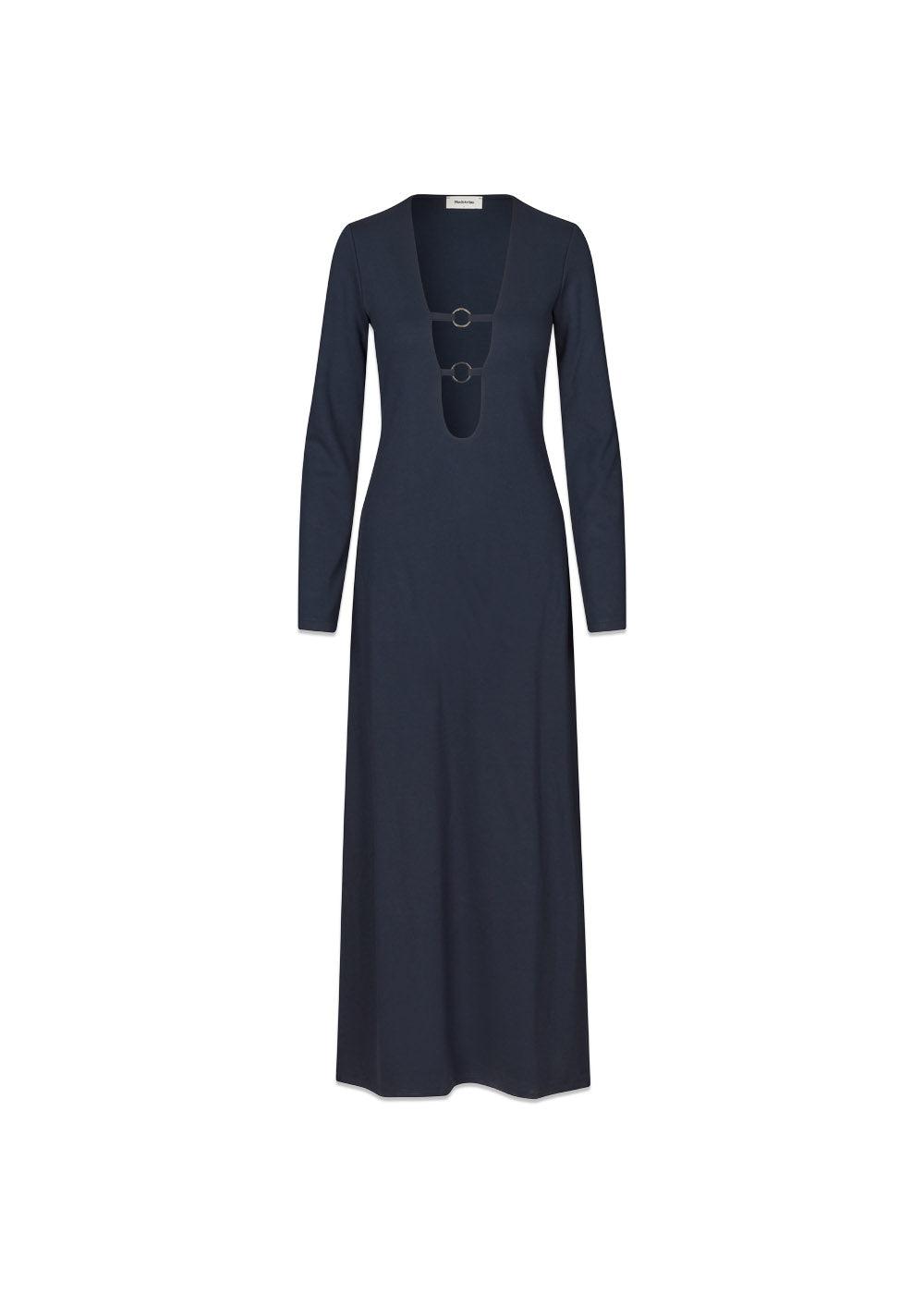 JosefineMD long dress - Baritone Blue