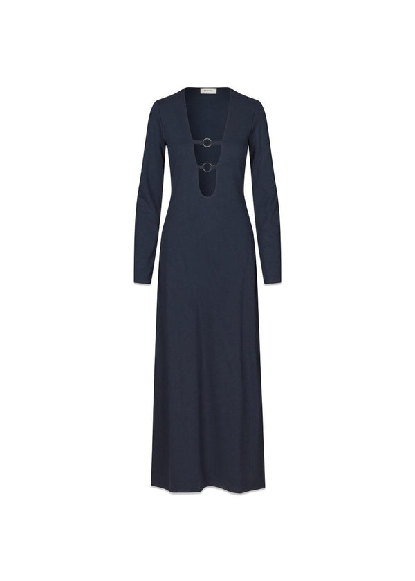 JosefineMD long dress - Baritone Blue