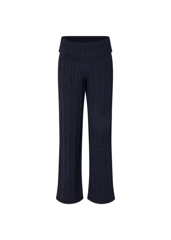 Josefinemd knit pants - Ombre Blue-Pants-Modström-Butler Loftet