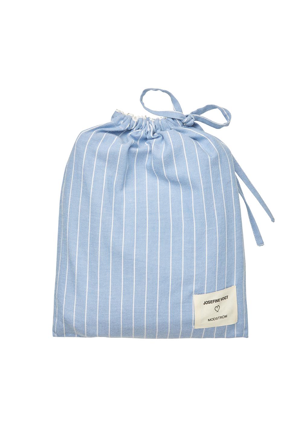 Josefinemd pyjamas - Vista Blue Stripe-Shirts-Modström-Butler Loftet