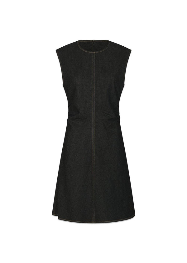 Jubi Denim Dress - Dark Blue-Dress-Neo Noir-Butler Loftet