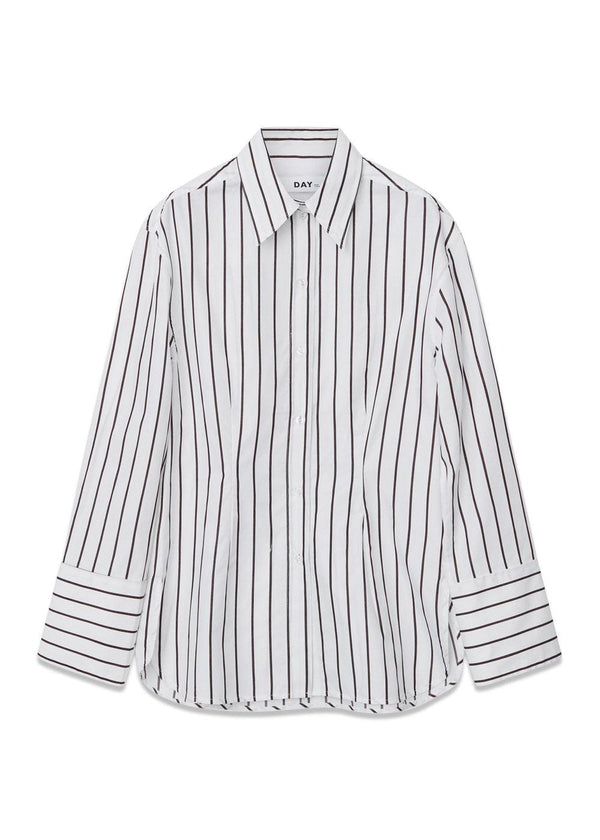 Julia - Modern Stripe RD - Bright White