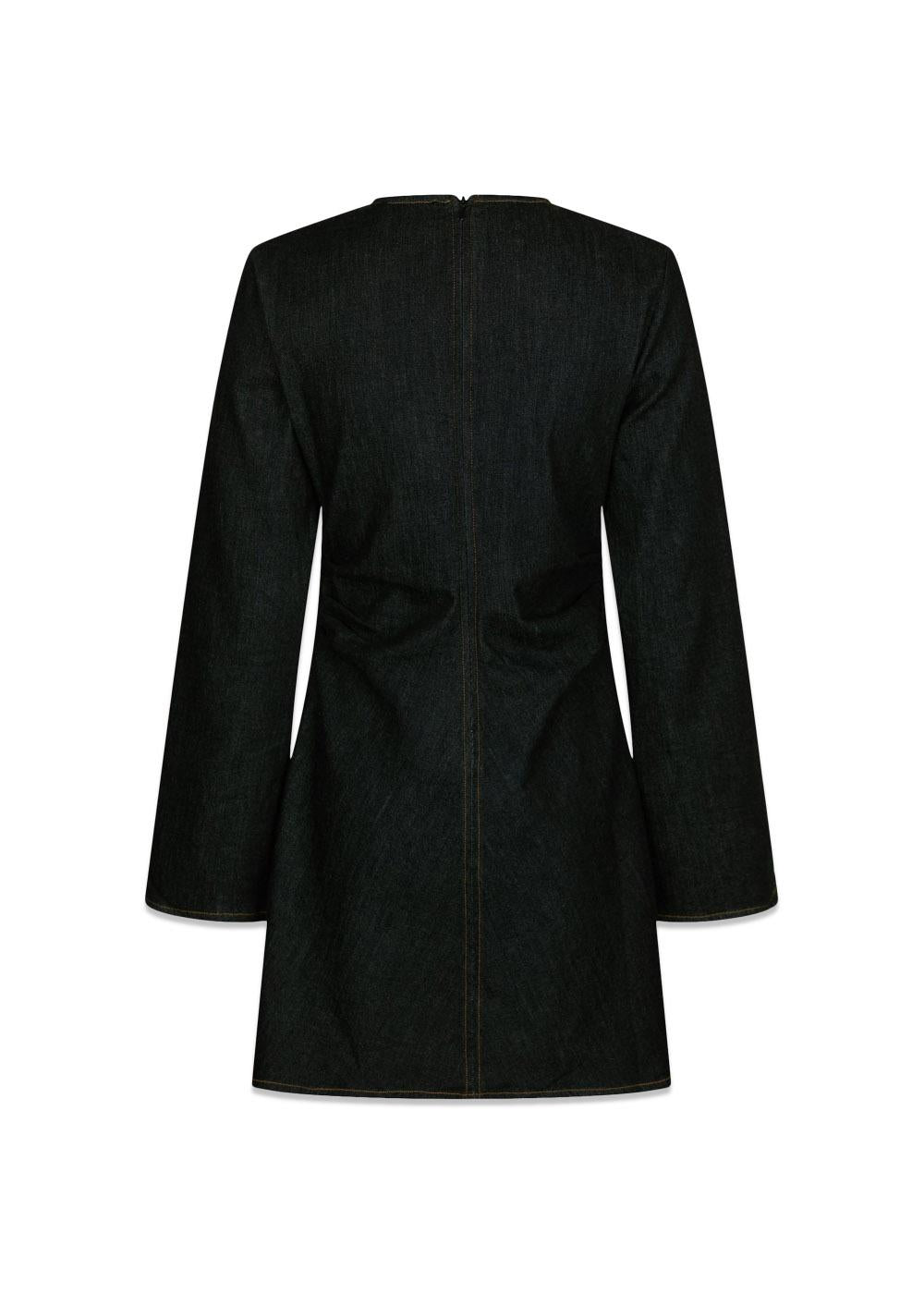 Jumari Denim Dress - Black-Dress-Neo Noir-Butler Loftet