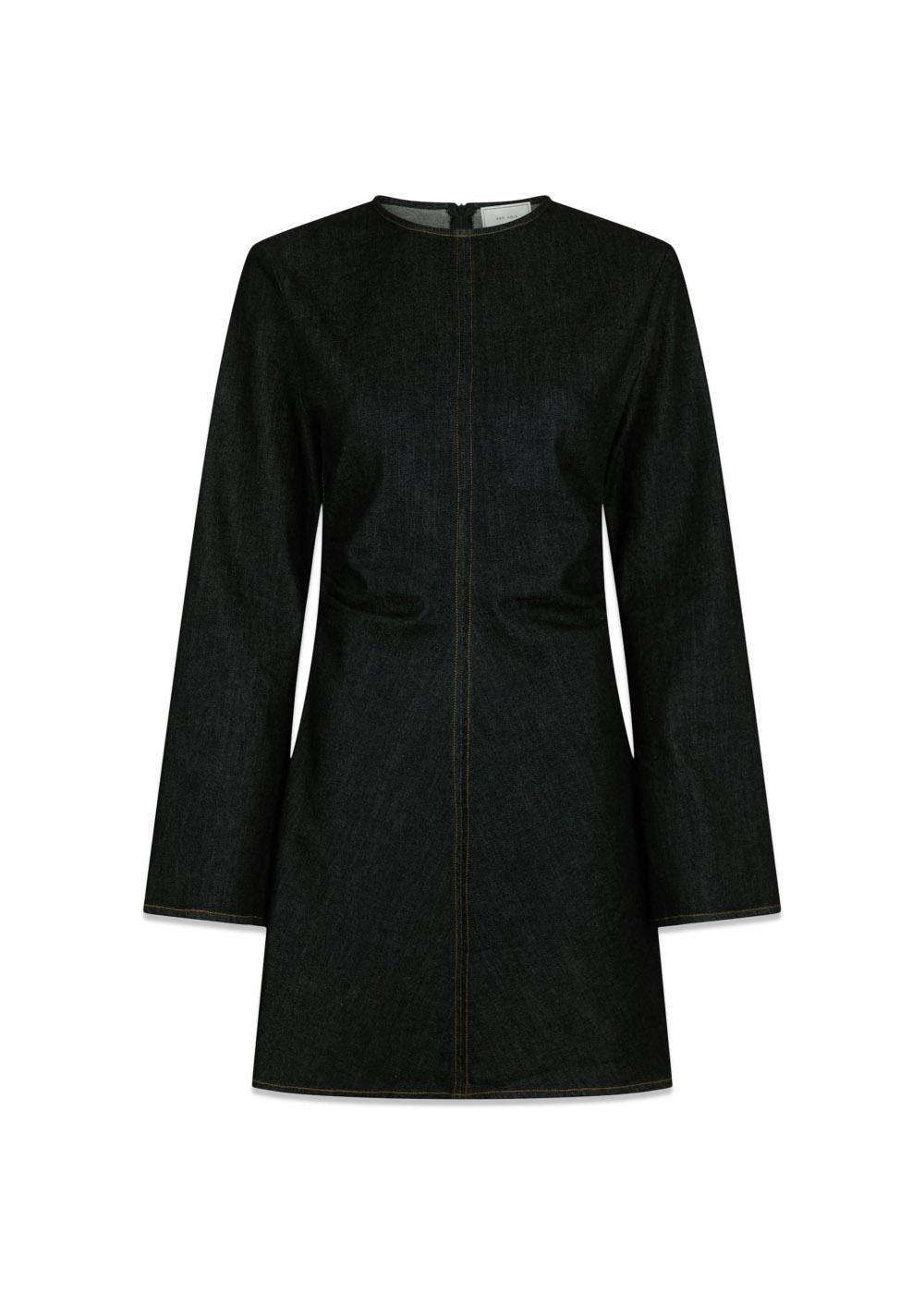 Jumari Denim Dress - Black-Dress-Neo Noir-Butler Loftet