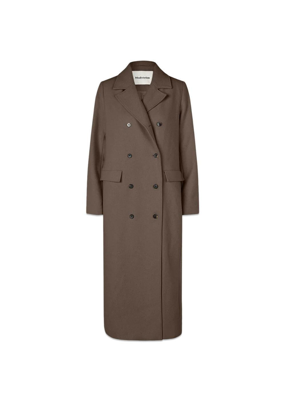 JuniperMD coat - Espresso-Outerwear-Modström-Butler Loftet