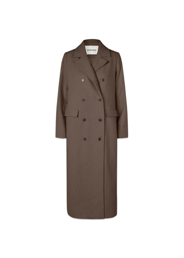 JuniperMD coat - Espresso-Outerwear-Modström-Butler Loftet
