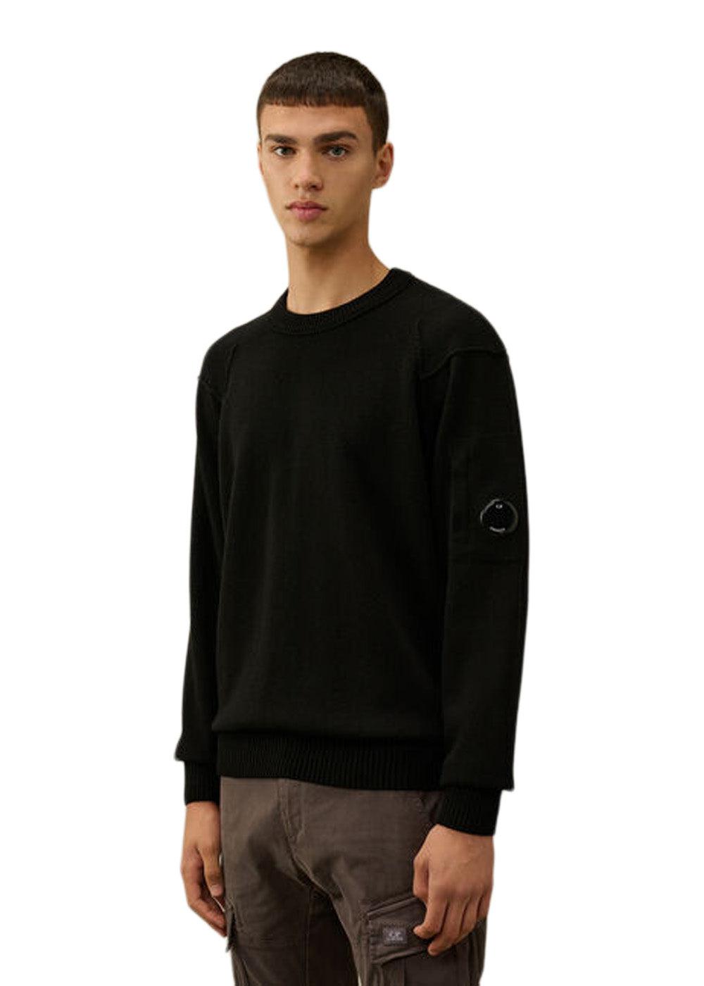 KNITWEAR CREW NECK - Black