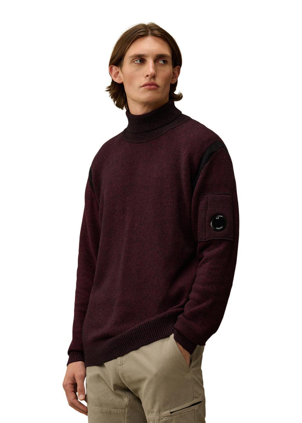 KNITWEAR TURTLE NECK - Lilla-Knitwear-C.P. Company-Butler Loftet