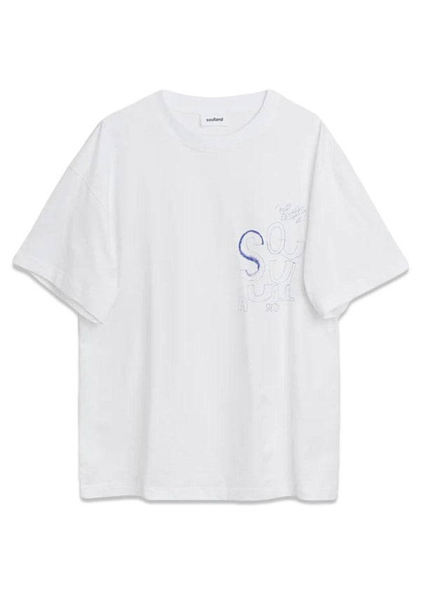 Soullands Kai T-Shirt Hotel - White. Køb t-shirts her.