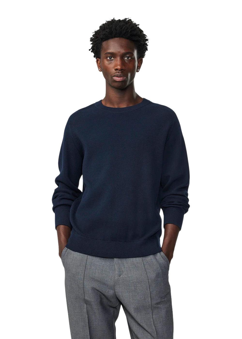 Kevin 6600 - Navy-Knitwear-Nn. 07-Butler Loftet