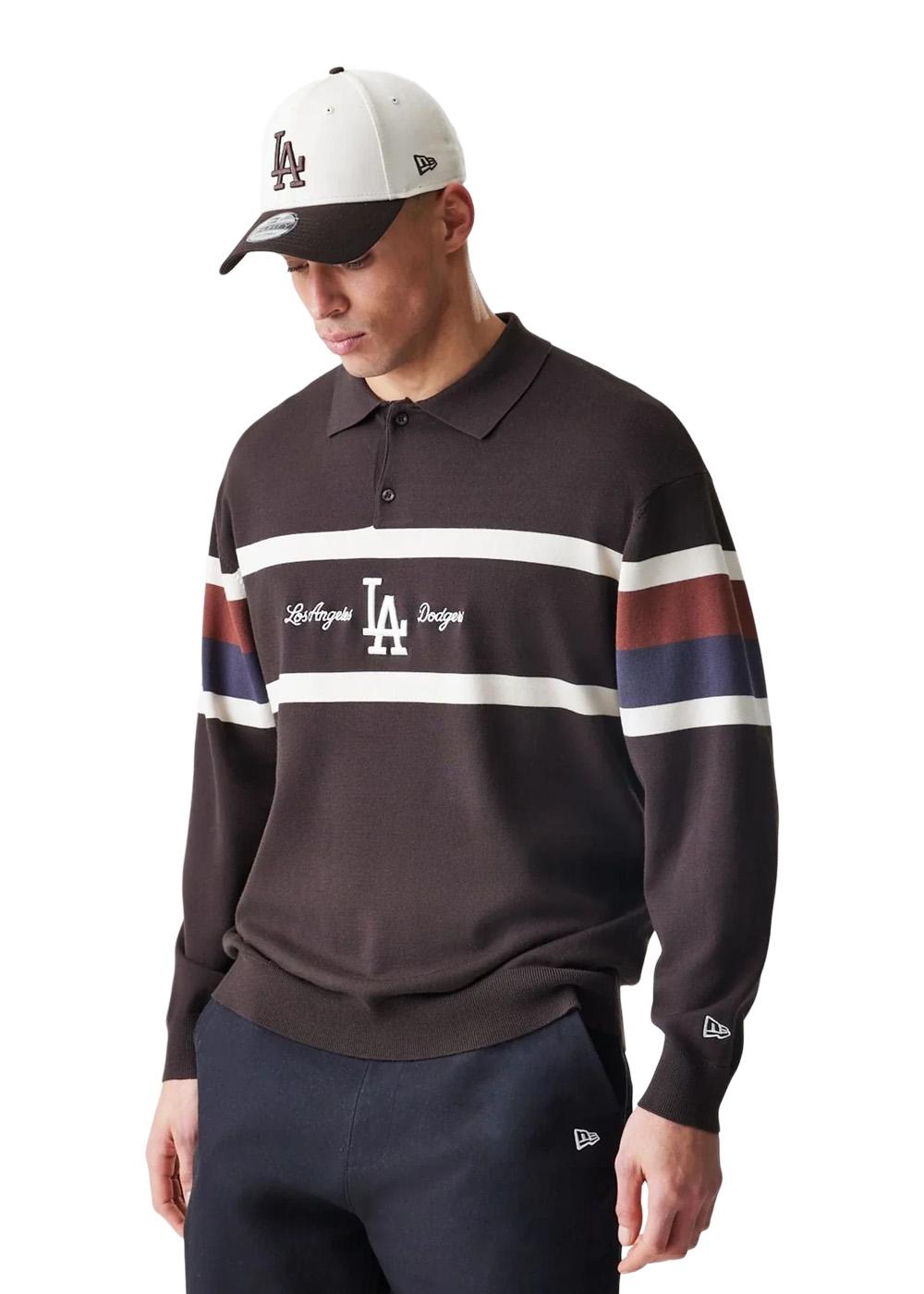 Knit Rugby LOSDOD - Brown-Sweatshirts-New Era-Butler Loftet