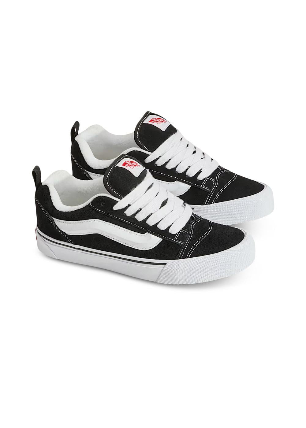 Knu Skool Black/True Whit - Black/True Whit-Shoes-Vans-Butler Loftet