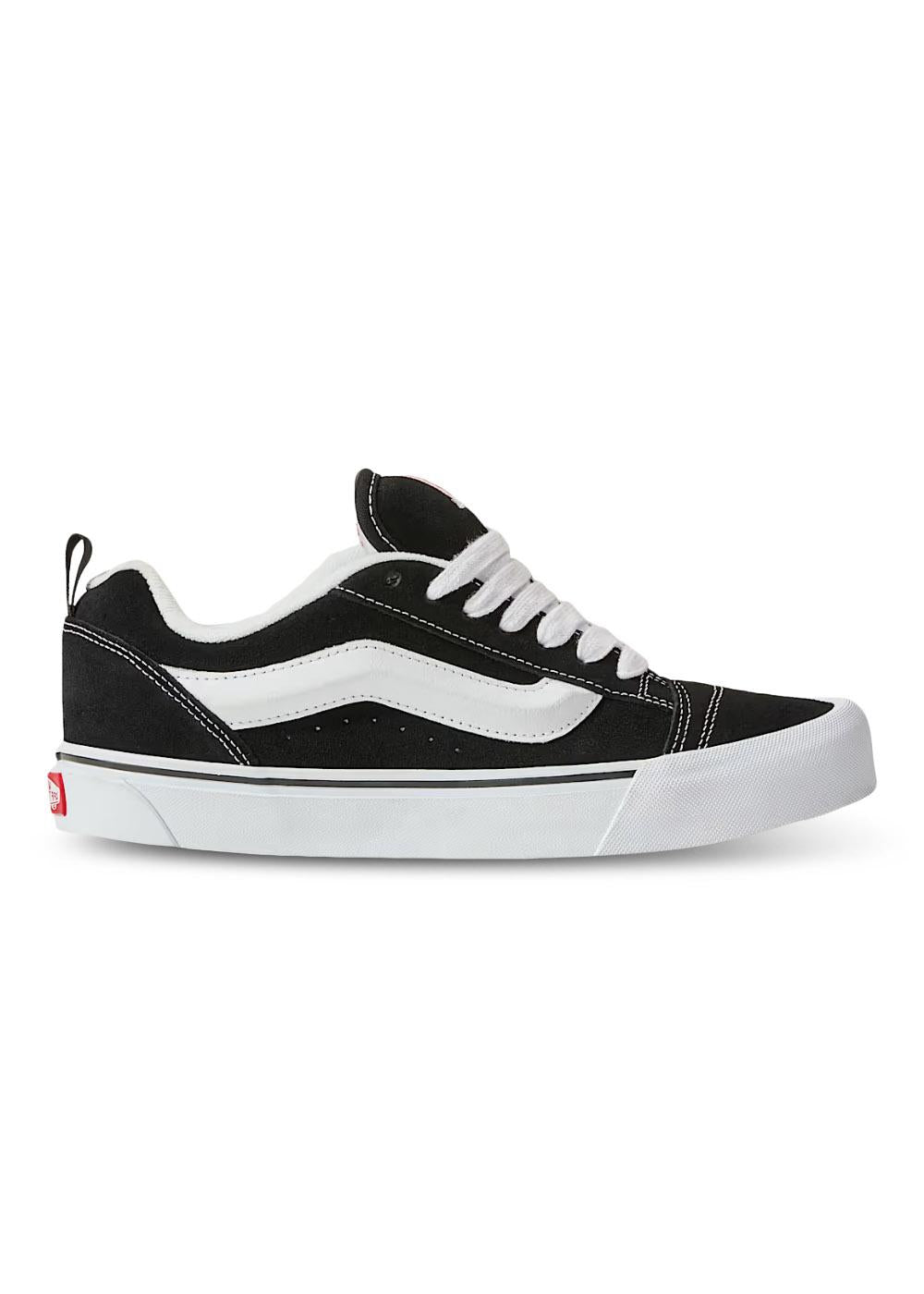 Knu Skool Black/True Whit - Black/True Whit-Shoes-Vans-Butler Loftet