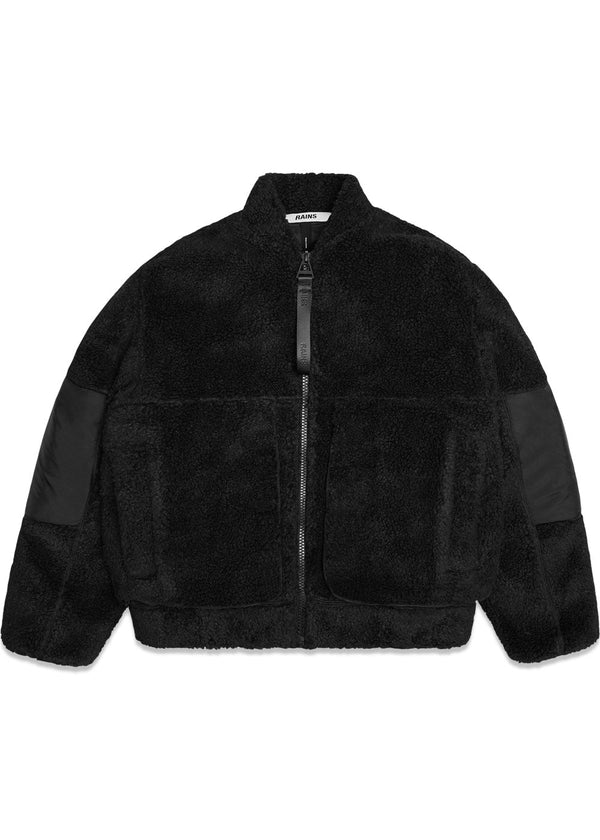 Kofu Fleece Bomber Jacket T1 - Black