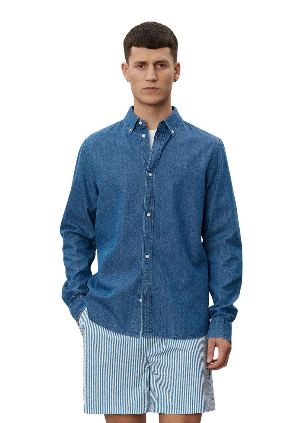Kristian Denim Shirt - Medium Blue Wash
