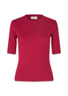 KrownMD o-neck t-shirt - Rumba Red-T-shirts-Modström-Butler Loftet