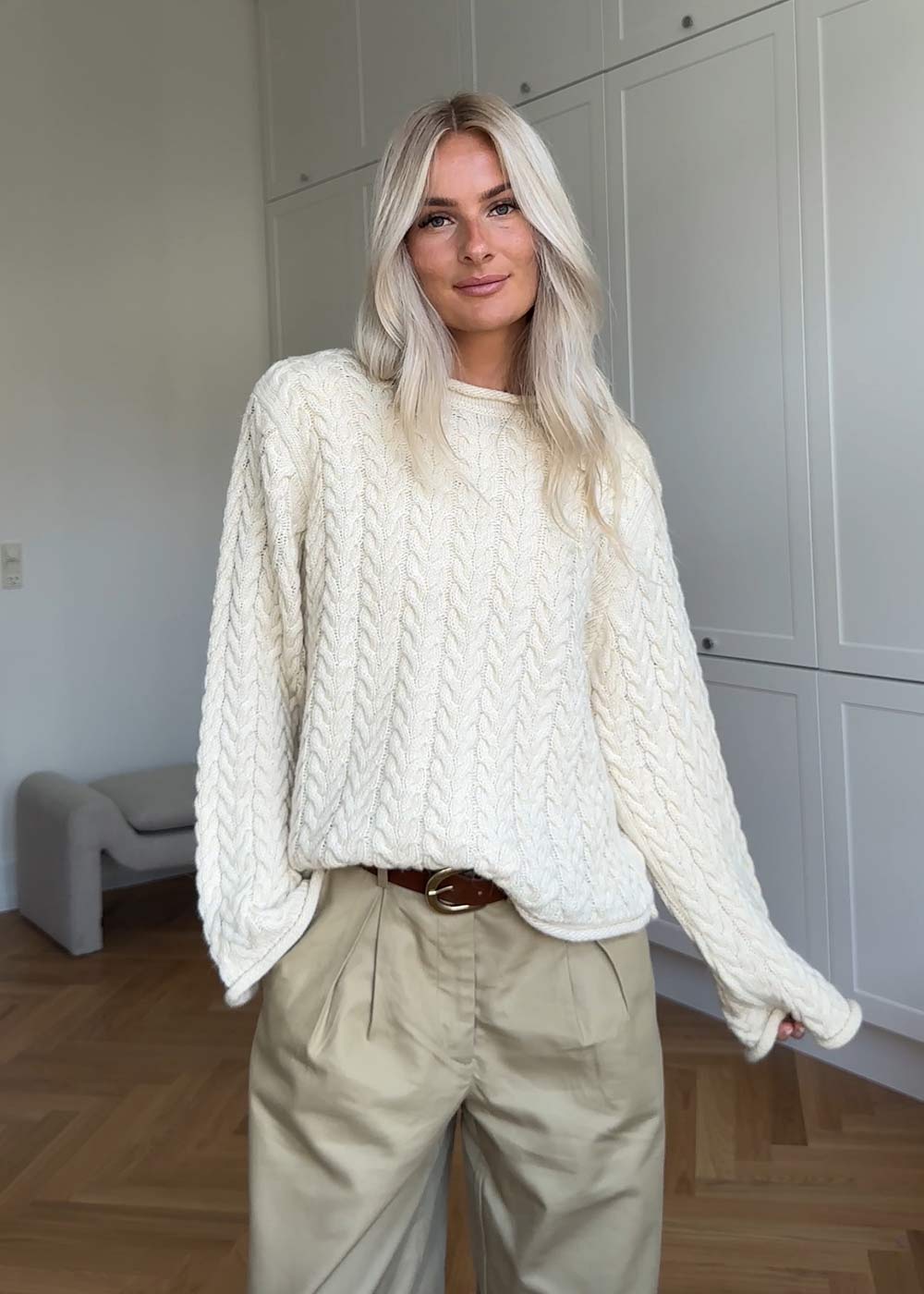 KurtisMD o-neck - Summer Sand-Knitwear-Modström-Butler Loftet