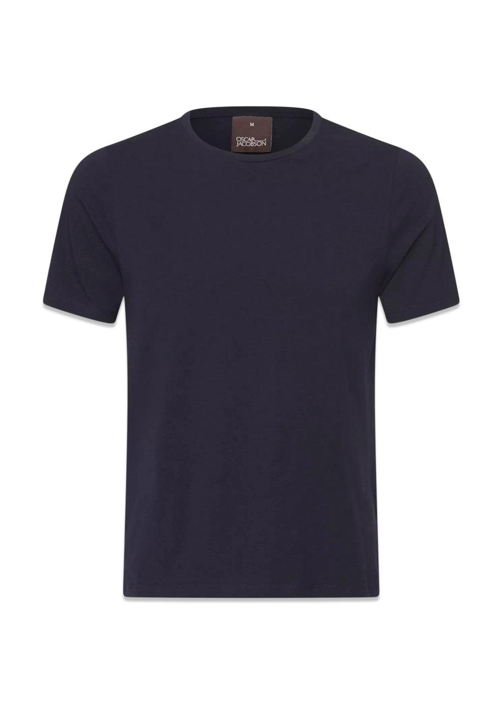 Oscar Jacobsons Kyran T-Shirt SS - Night Blue. Køb t-shirts her.