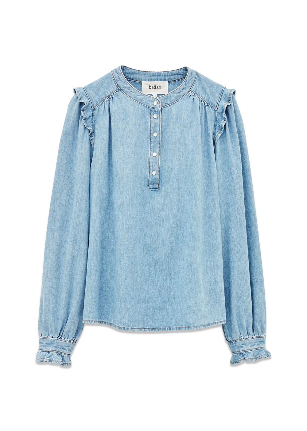 LIO - Lightusedblue-Blouses-Ba&sh-Butler Loftet