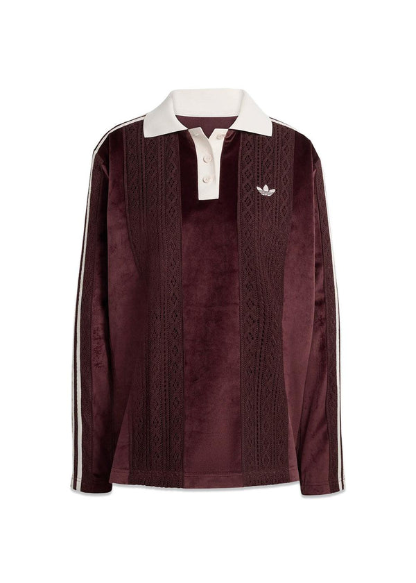 LS JERSEY - Maroon-Blouses-Adidas Originals-Butler Loftet