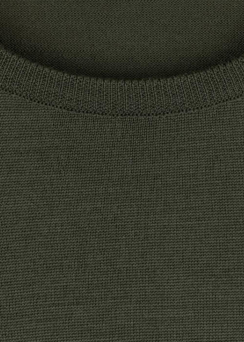LUNDY PULLOVER CN LS - Highland Green