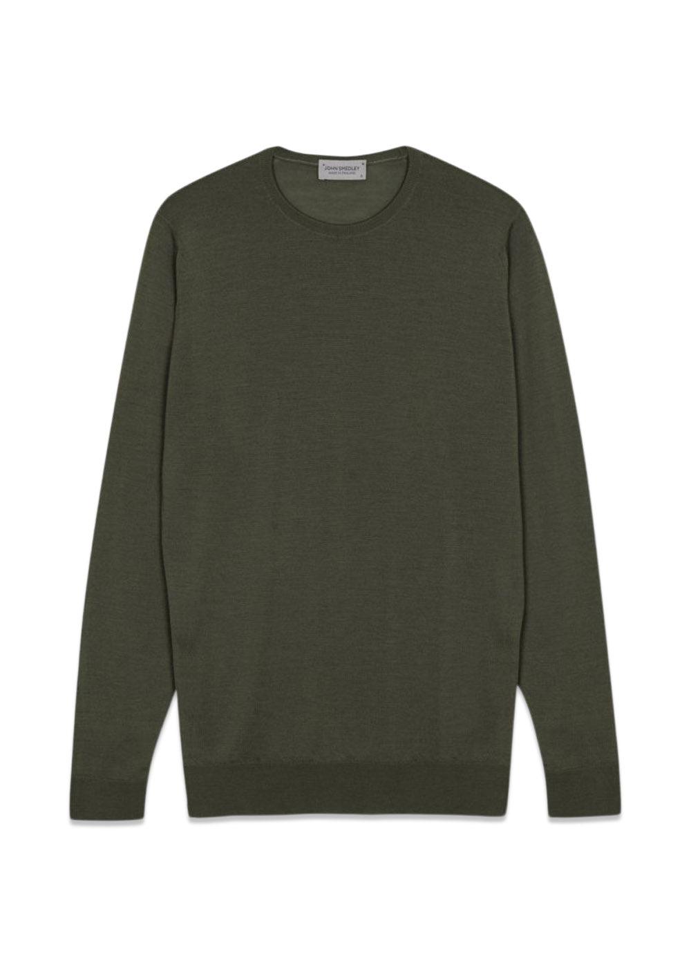 LUNDY PULLOVER CN LS - Highland Green