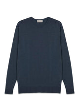 LUNDY PULLOVER CN LS - Smoke Blue