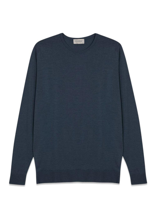 LUNDY PULLOVER CN LS - Smoke Blue