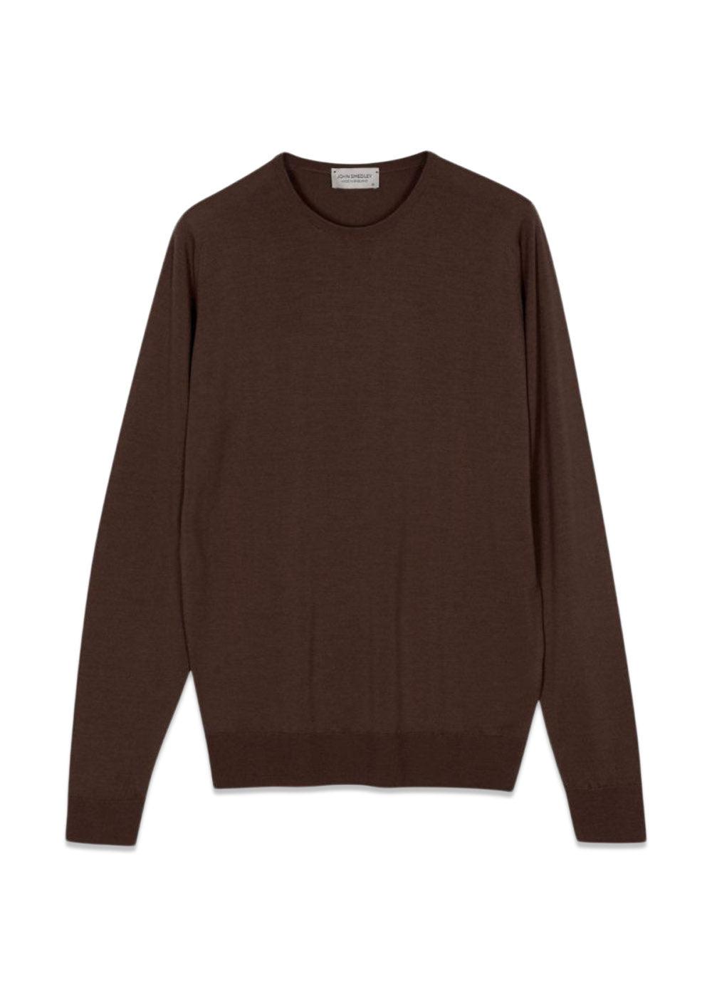 LUNDY PULLOVER CN LS - Truffle
