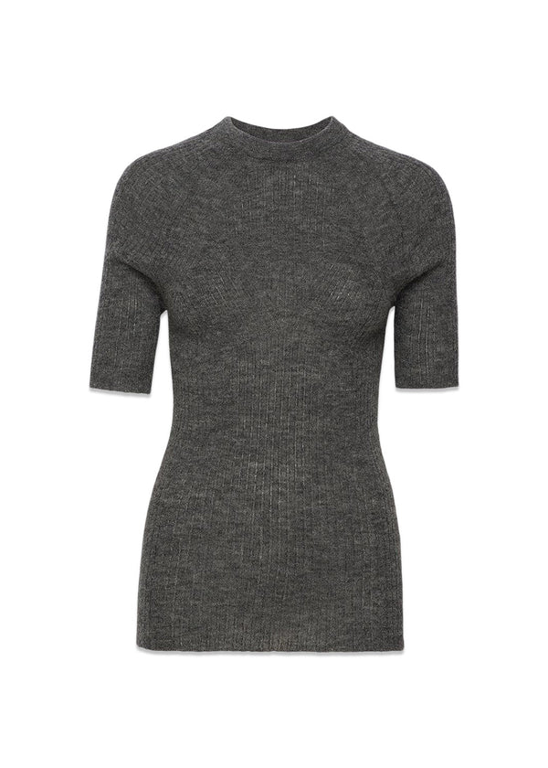 Lake - Merino Blend - Dark Grey Melange-T-shirts-DAY Birger et Mikkelsen-Butler Loftet