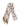Lana Bag & Chains Skinny Scarf - Eggshell-Blossom Pink-Scarf-Mulberry-Butler Loftet