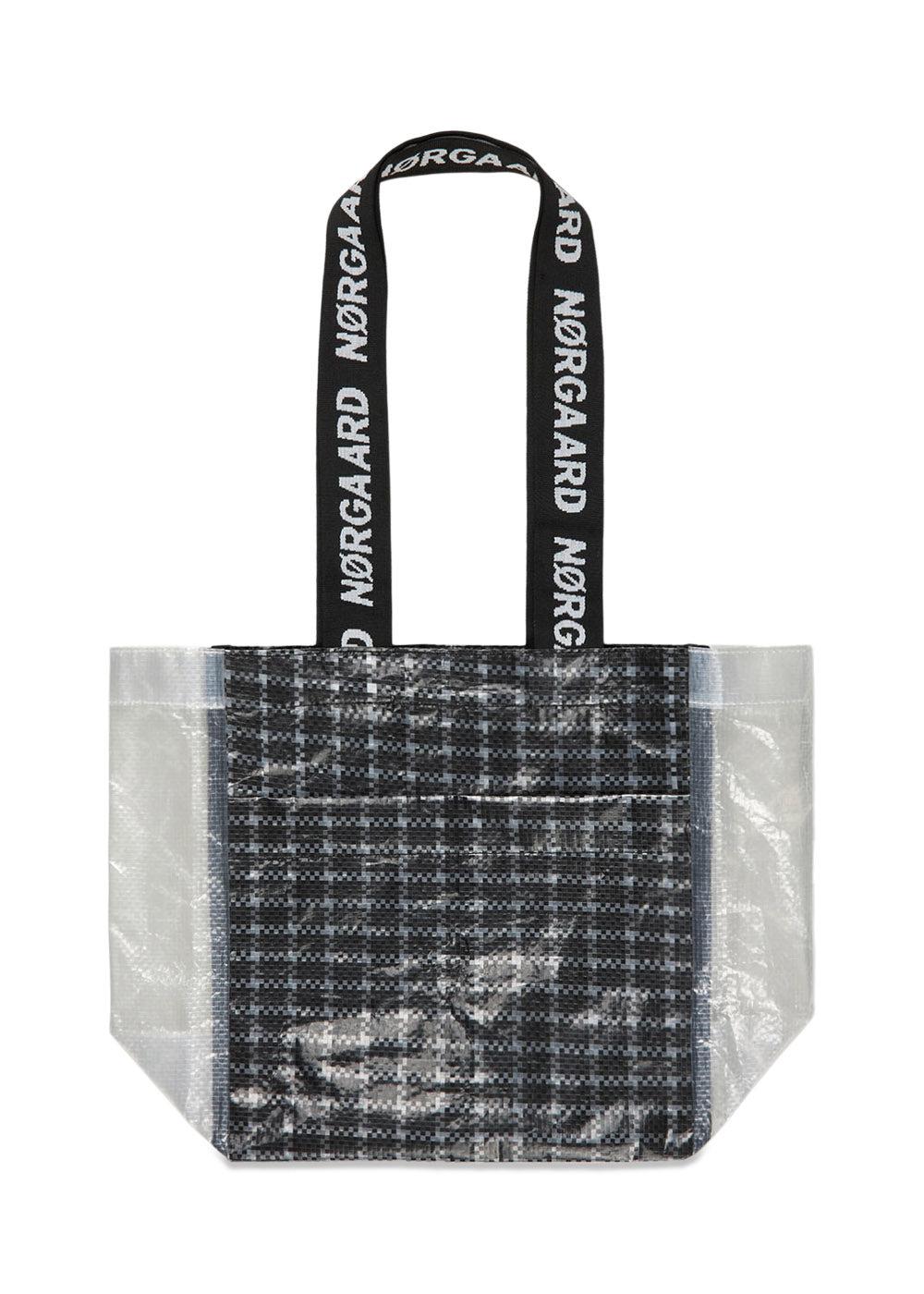 Laundrette mirca bag - Black / Transparent