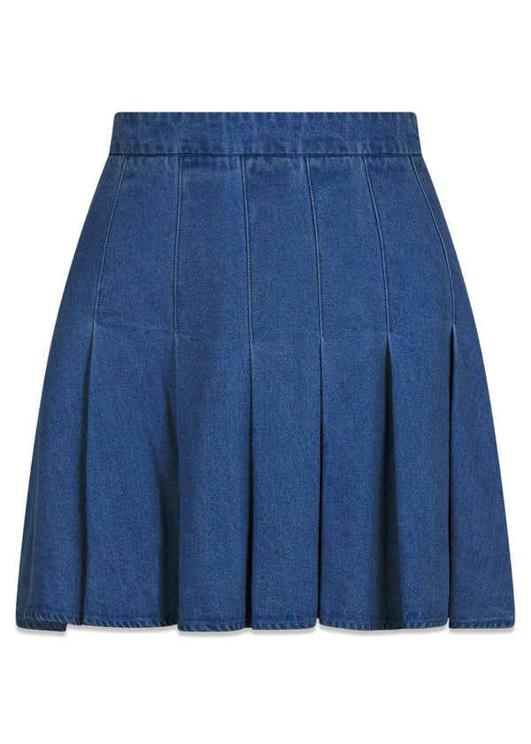 Laurina Denim Skirt - Dark Blue