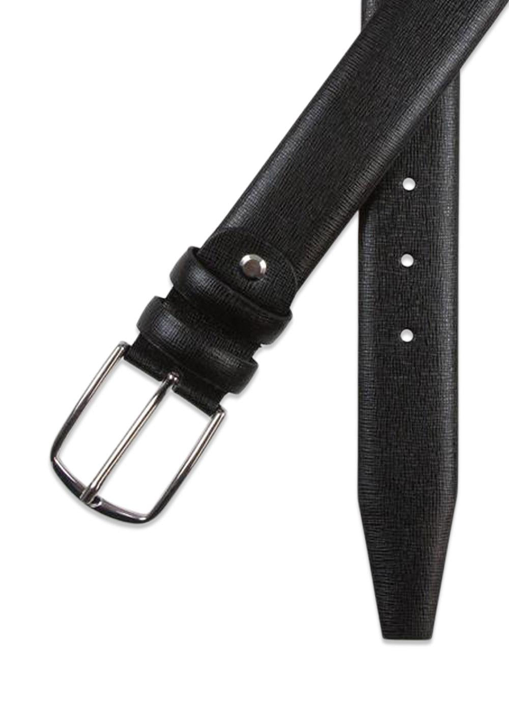 Leather Belt - Black-Belts-Portia-Butler Loftet