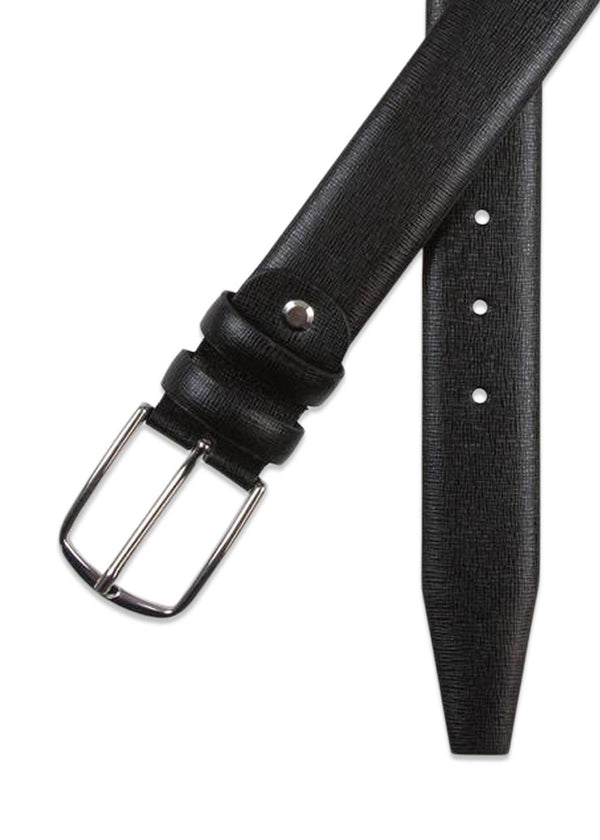 Leather Belt - Black-Belts-Portia-Butler Loftet