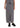 Leland Pinstripe Skirt - Grey Melange-Skirts-Neo Noir-Butler Loftet