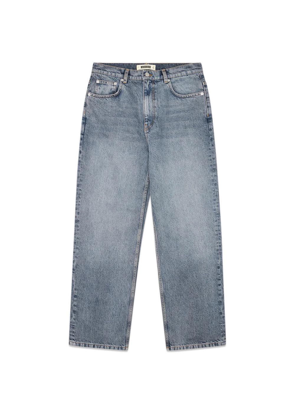 Woodbirds WBLeroy Bone Jeans - Grey Blue. Køb jeans her.
