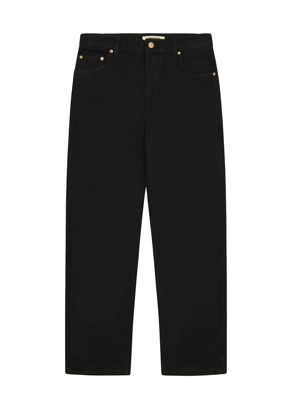 Leroy Craven Black Jeans - Black-Jeans-Woodbird-Butler Loftet